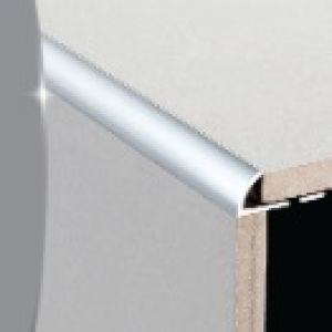 Aluminium Round Edge 3m Length (6, 8, 10 & 12mm)